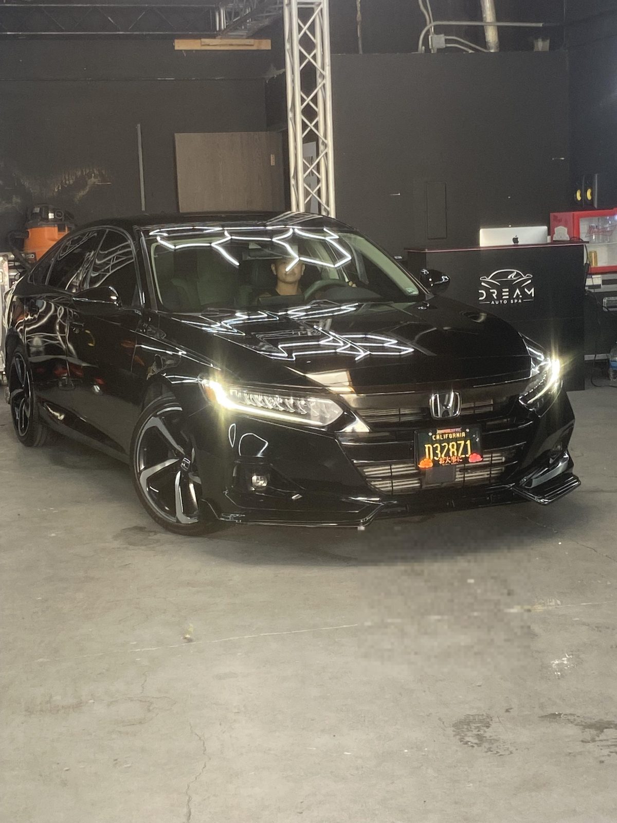 2016 Honda Accord after paint correction and ceramic coating