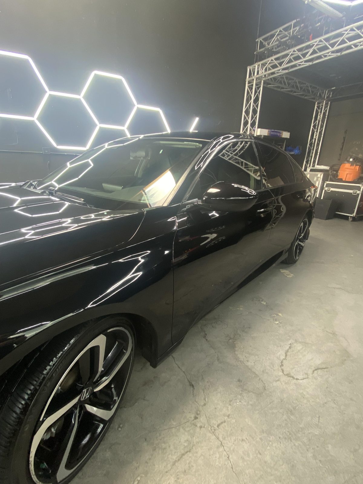 Honda Accord side profile after ceramic coating