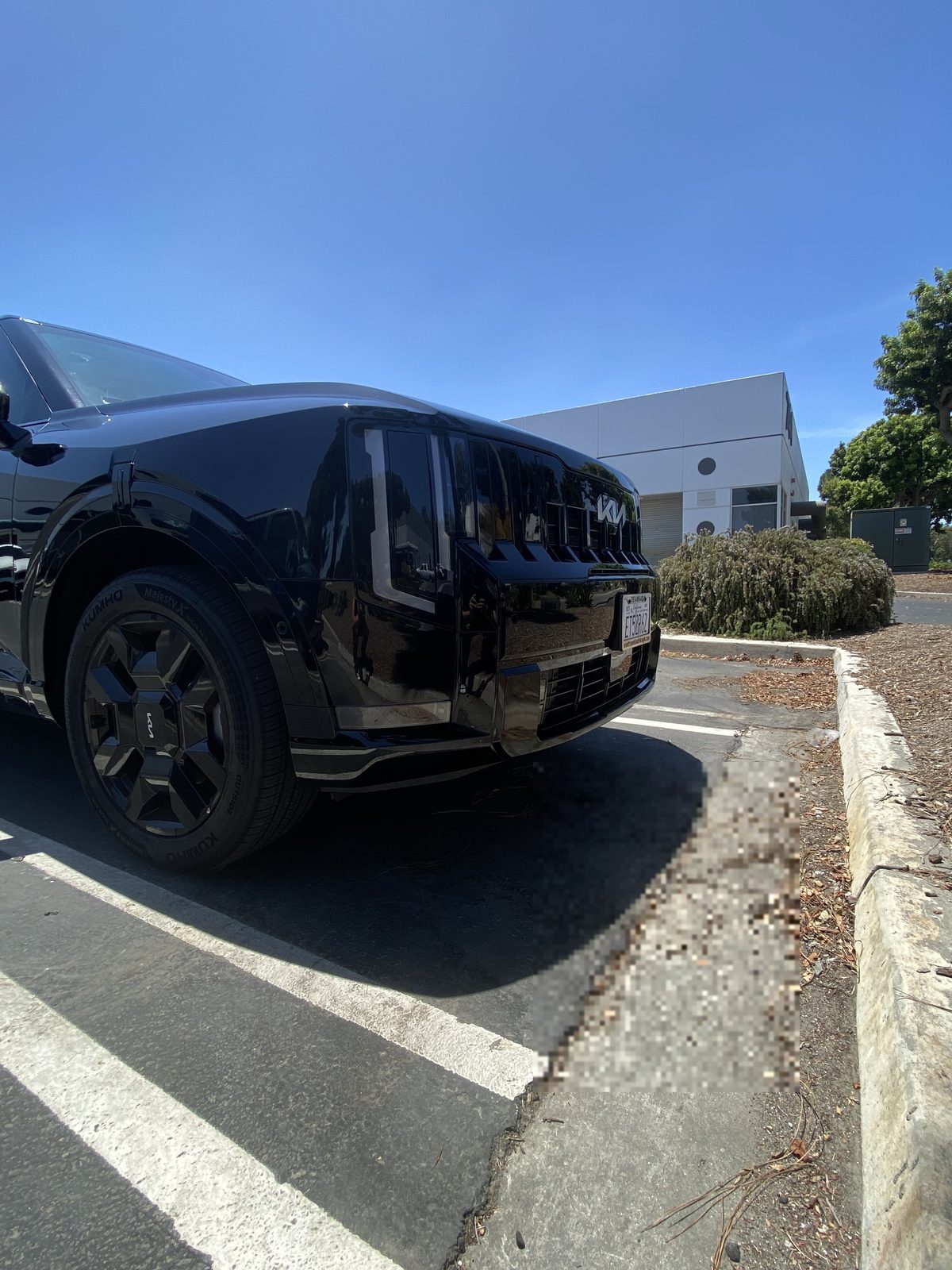 Kia EV9 chrome delete detail